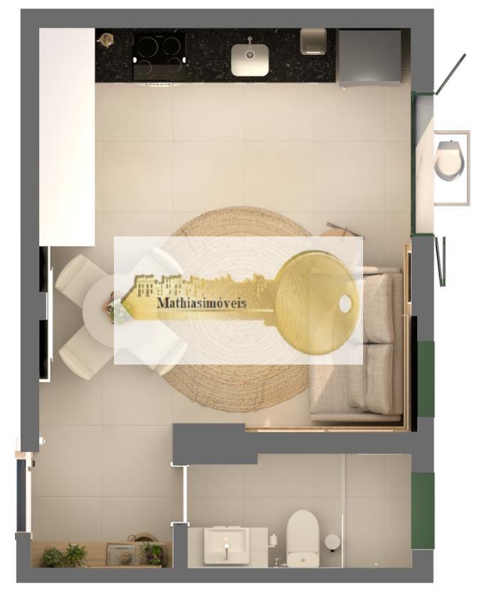 Apartamento à venda com 1 quarto, 26m² - Foto 14