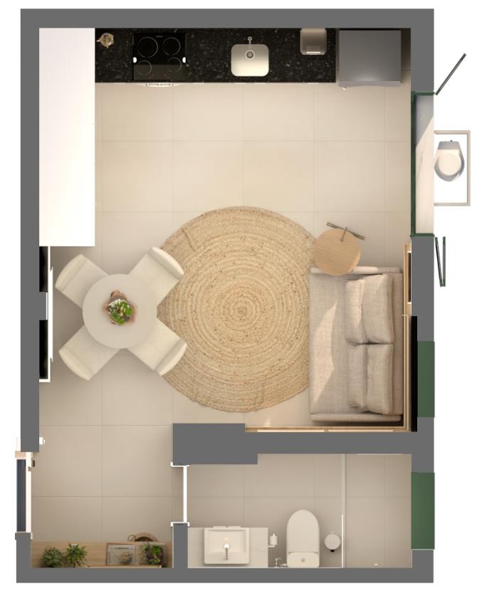 Apartamento à venda com 1 quarto, 26m² - Foto 10