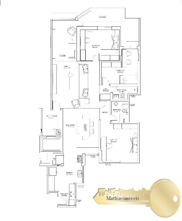 Apartamento à venda com 3 quartos, 135m² - Foto 25