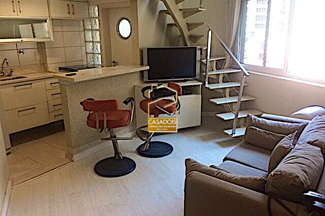 Apartamento à venda e aluguel com 1 quarto, 45m² - Foto 1