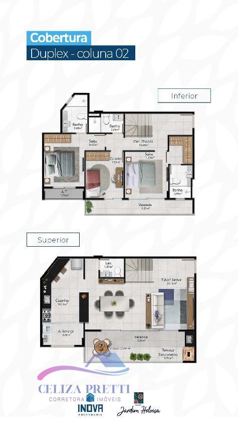 Apartamento à venda com 2 quartos, 65m² - Foto 5