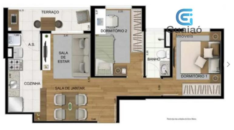 Apartamento, 2 quartos, 51 m² - Foto 5