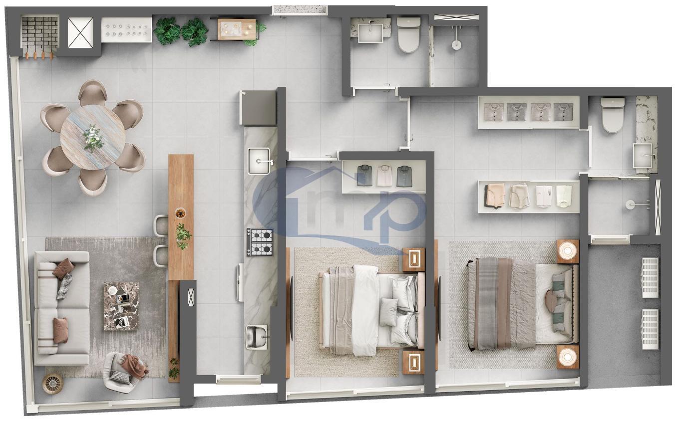 Apartamento à venda com 2 quartos, 71m² - Foto 13