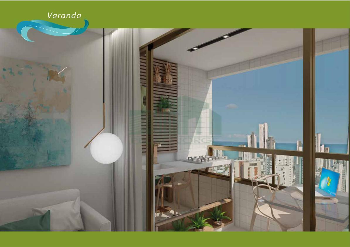 Apartamento à venda com 1 quarto, 62m² - Foto 2