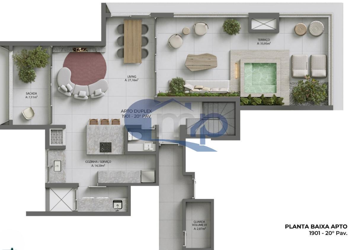 Apartamento, 3 quartos, 100 m² - Foto 21