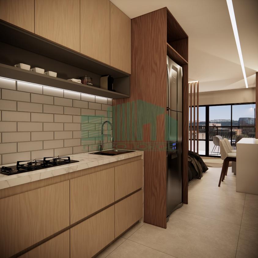 Apartamento à venda com 1 quarto, 21m² - Foto 2