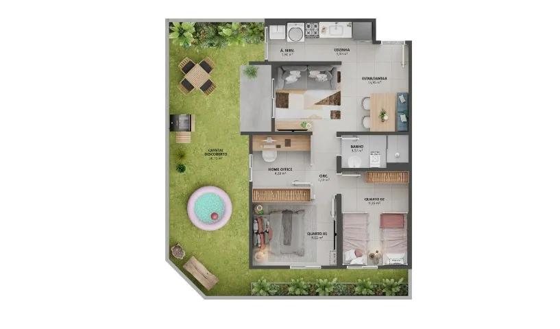 Apartamento à venda com 3 quartos, 87m² - Foto 9