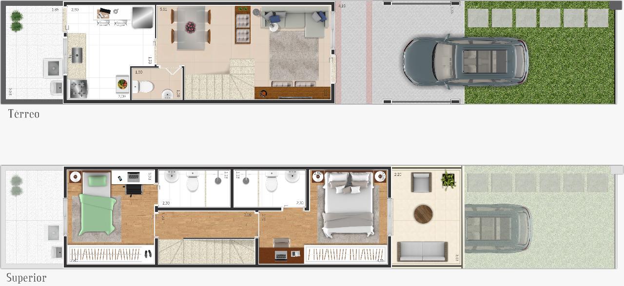 Casa à venda com 2 quartos, 79m² - Foto 8