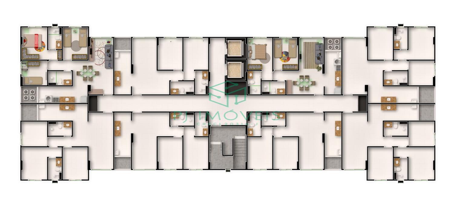 Apartamento, 2 quartos, 53 m² - Foto 21