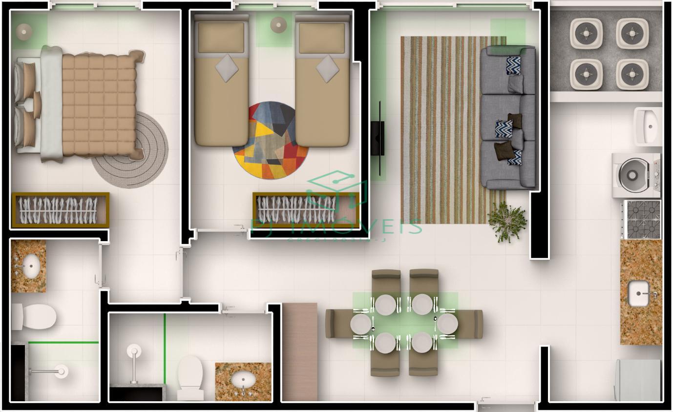 Apartamento, 2 quartos, 53 m² - Foto 23