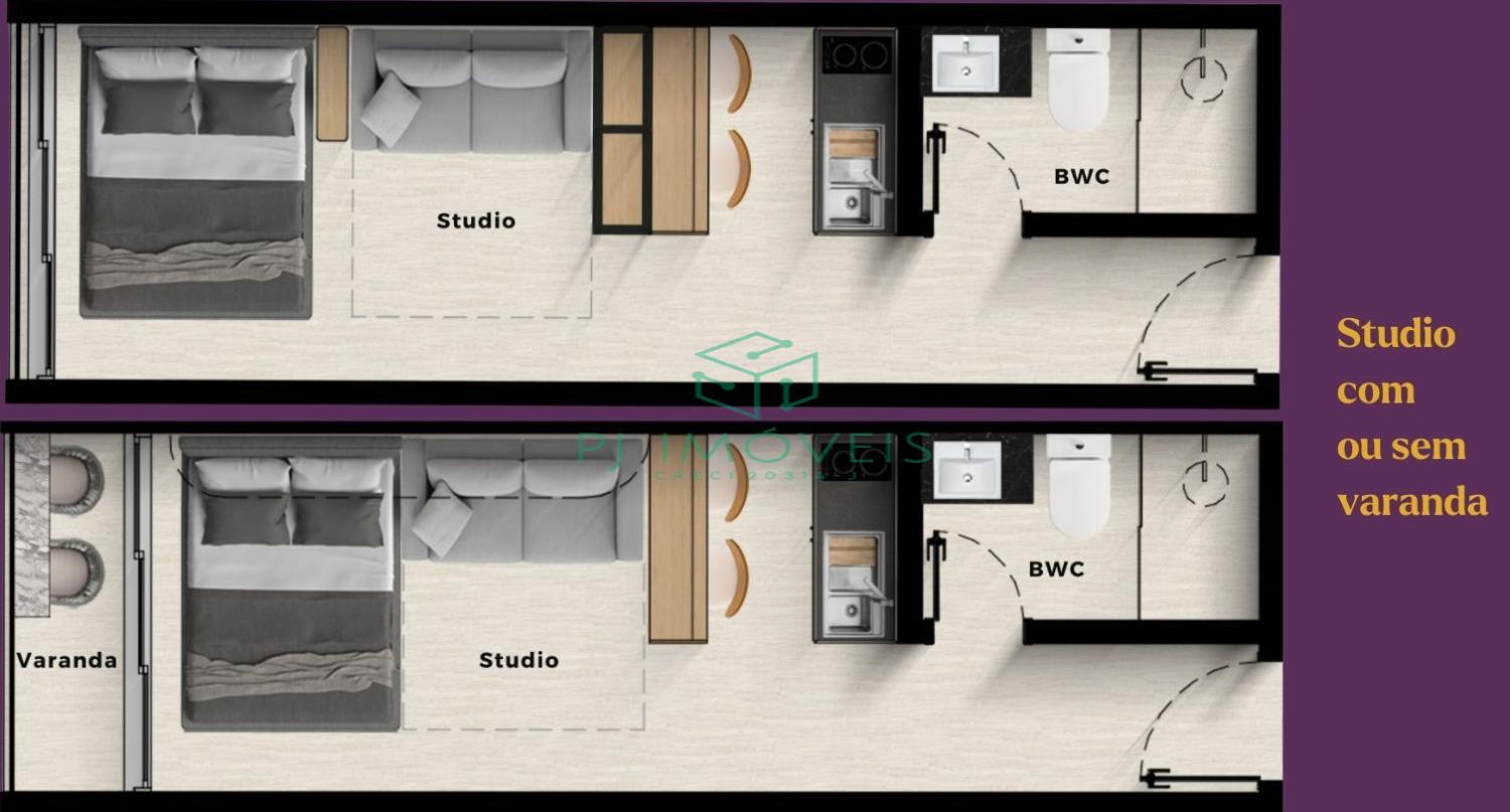 Apartamento, 1 quarto, 21 m² - Foto 13