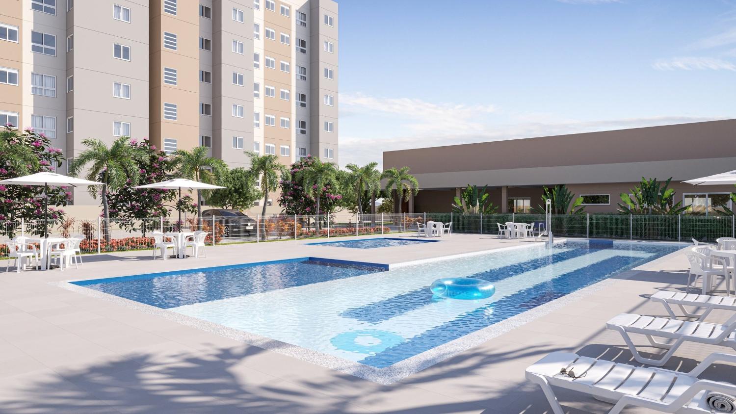 Apartamento à venda com 2 quartos, 46m² - Foto 3