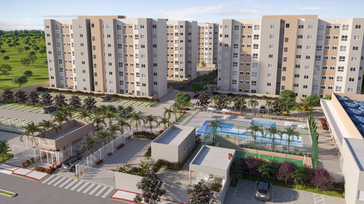 Apartamento à venda com 2 quartos, 46m² - Foto 2