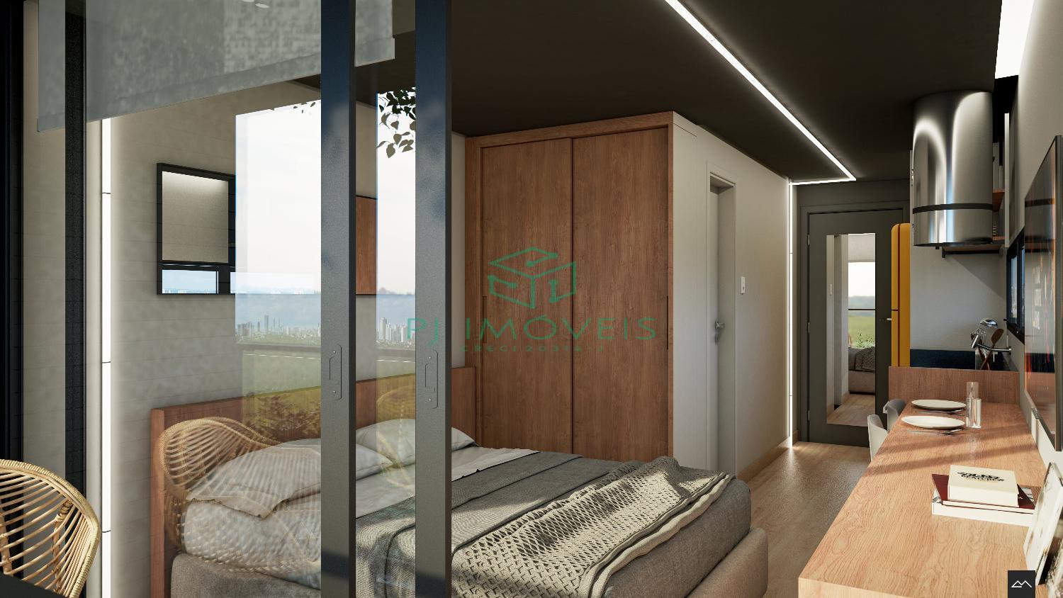 Apartamento, 1 quarto, 41 m² - Foto 2