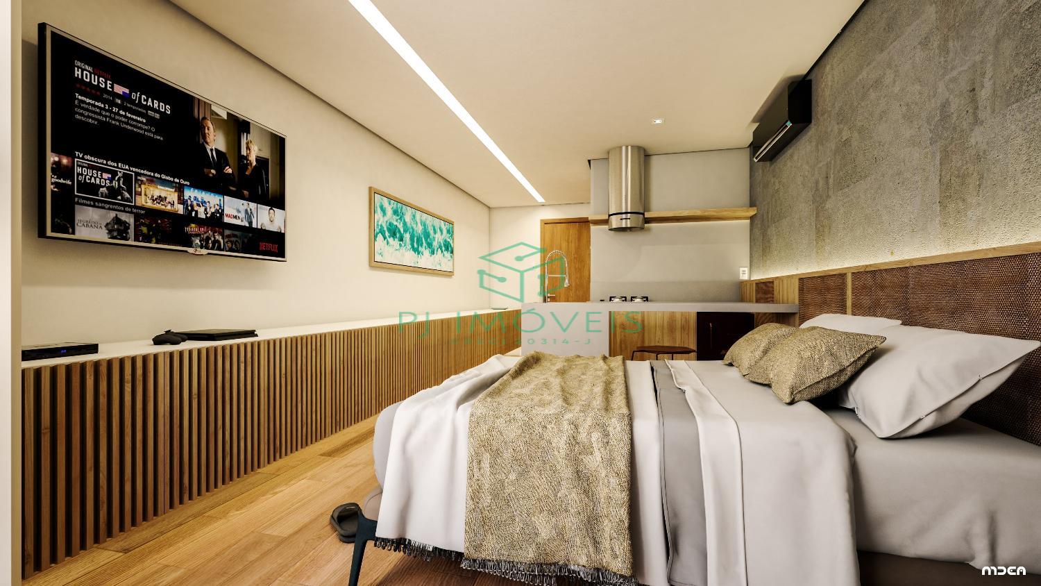Apartamento à venda com 1 quarto, 26m² - Foto 3
