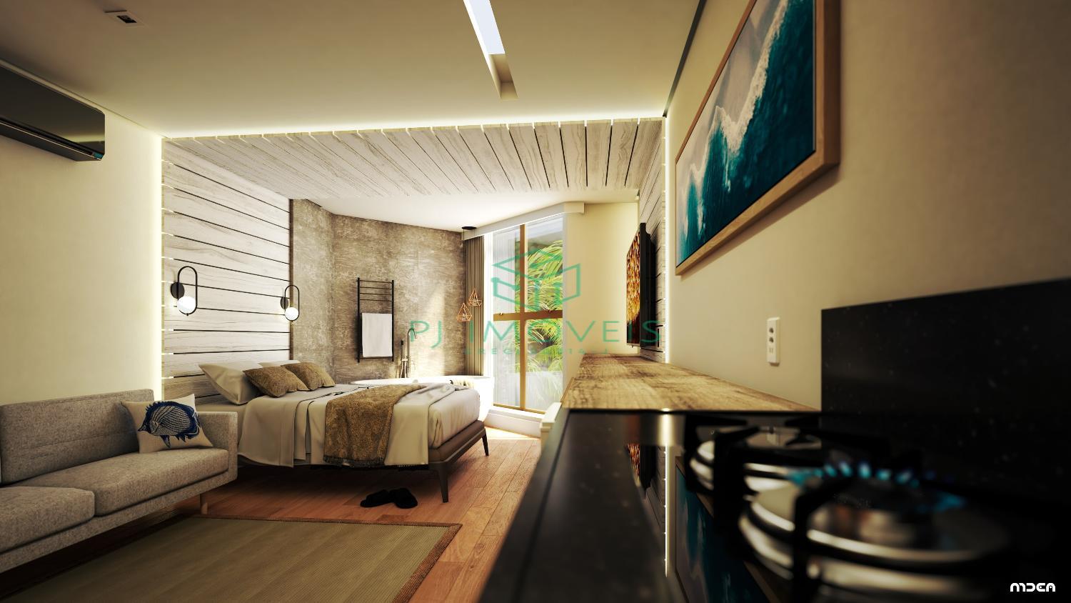 Apartamento à venda com 1 quarto, 26m² - Foto 2