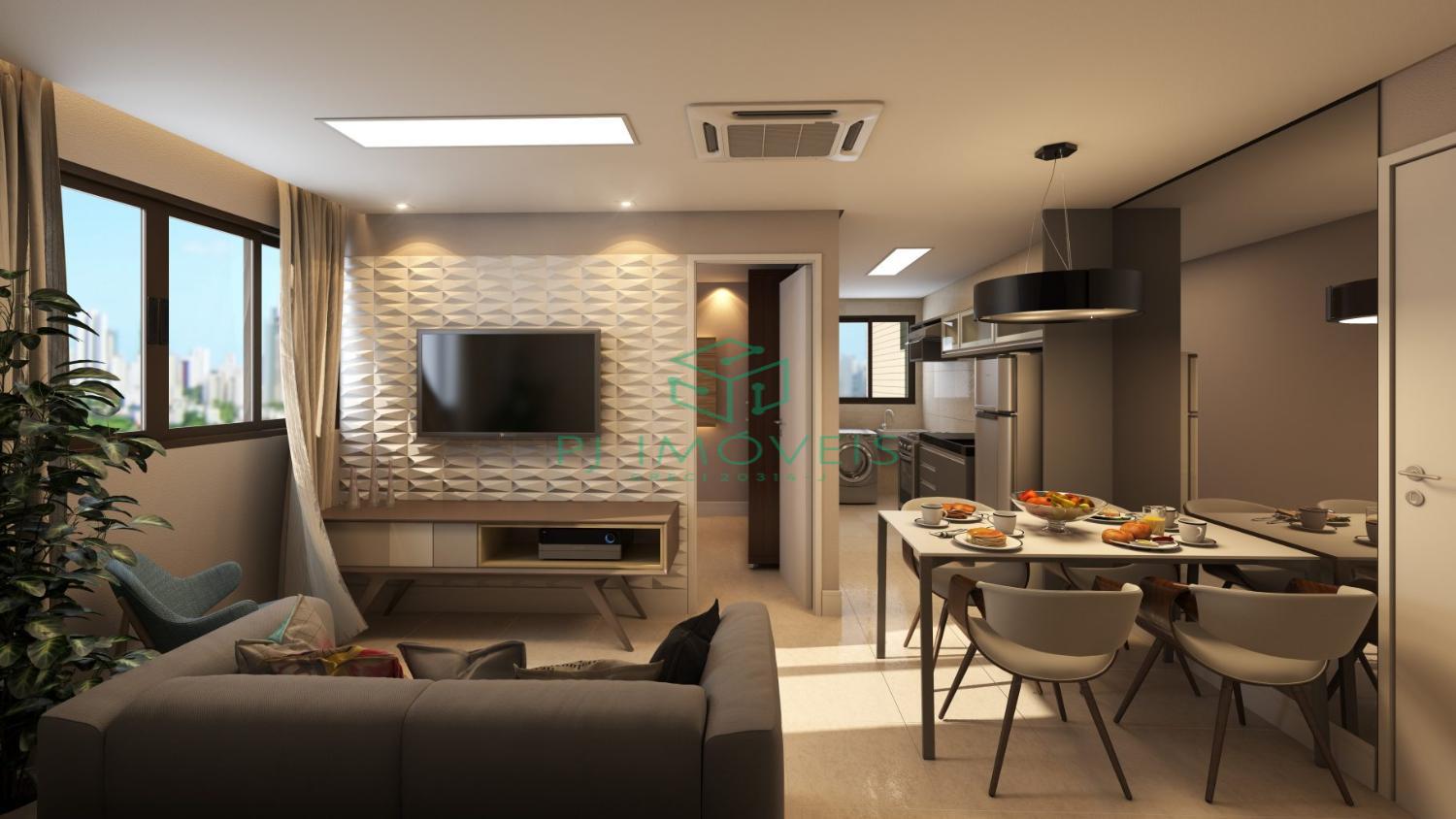 Apartamento à venda com 1 quarto, 32m² - Foto 1