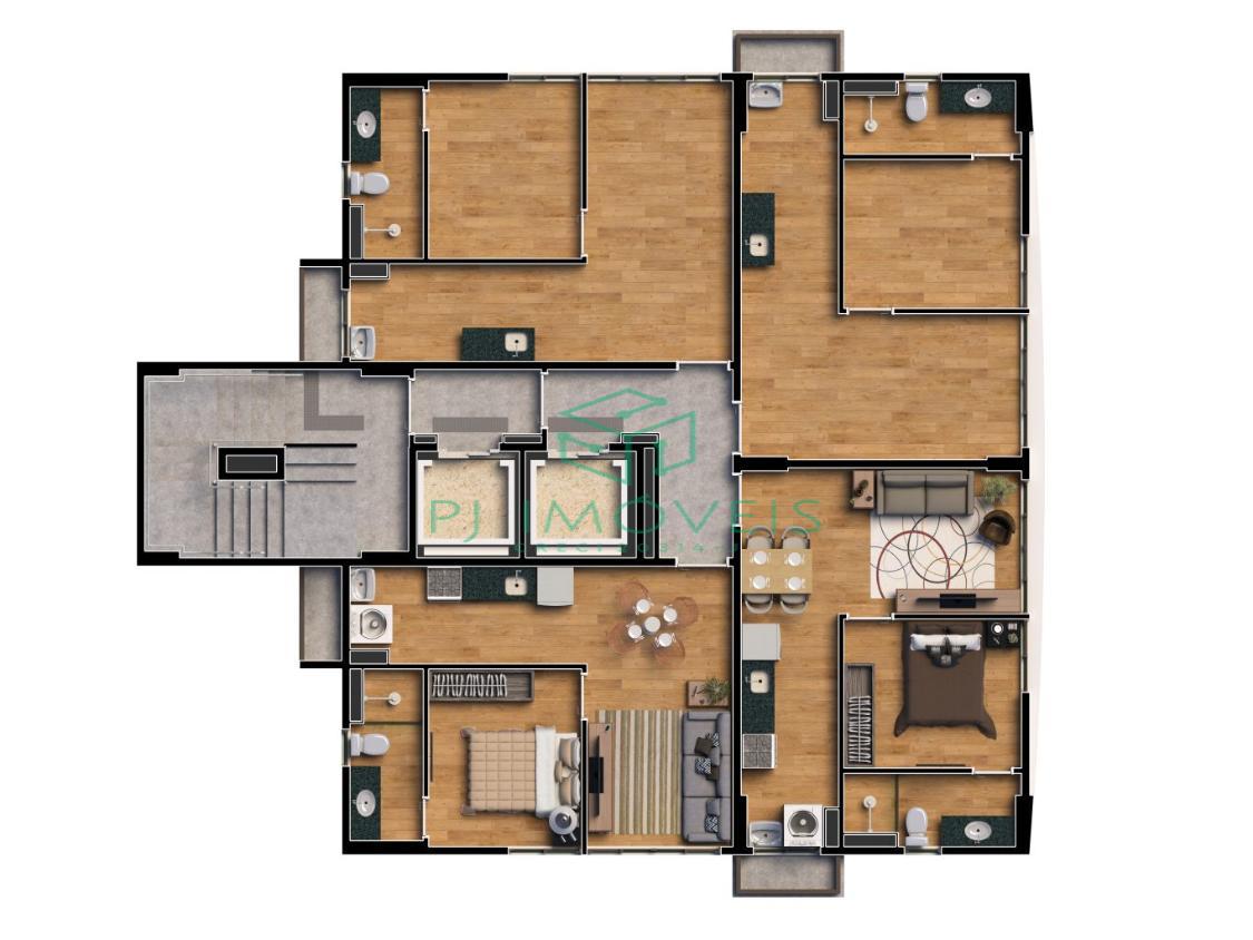 Apartamento à venda com 1 quarto, 32m² - Foto 11