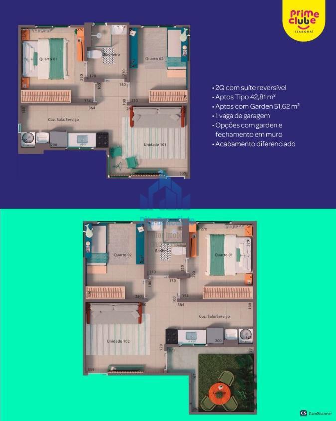Apartamento à venda com 2 quartos - Foto 17
