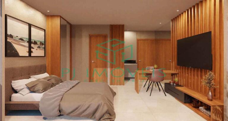 Apartamento à venda com 1 quarto, 42m² - Foto 2
