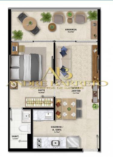 Apartamento para alugar com 1 quarto, 43m² - Foto 15
