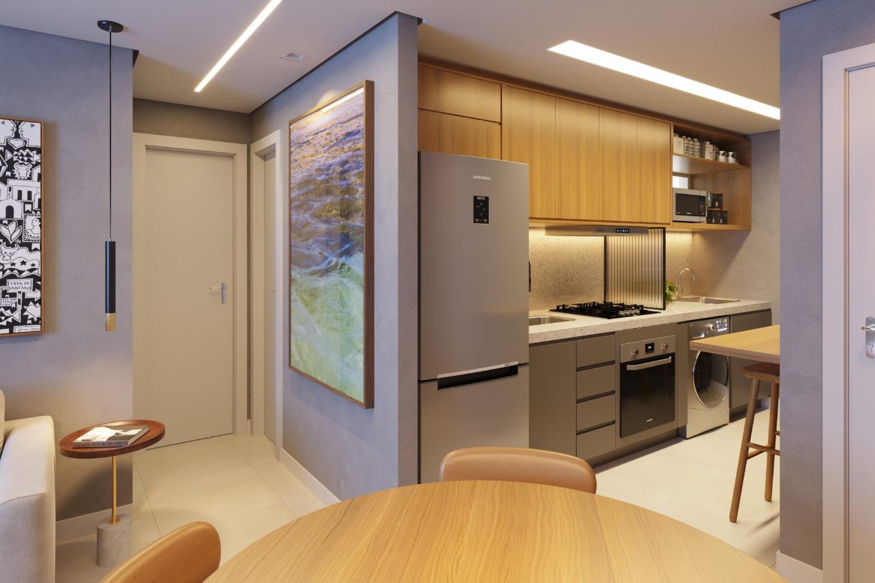 Apartamento à venda com 2 quartos, 41m² - Foto 3
