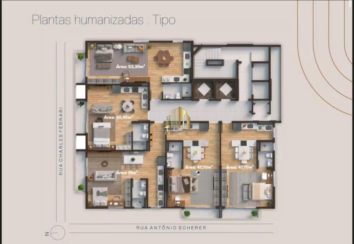 Apartamento, 1 quarto, 53 m² - Foto 18