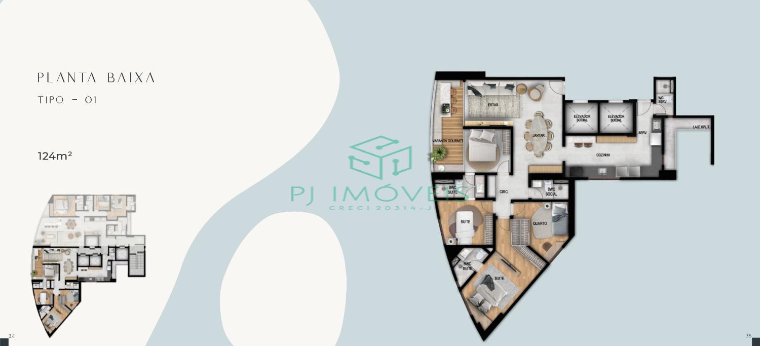 Apartamento, 4 quartos, 123 m² - Foto 15