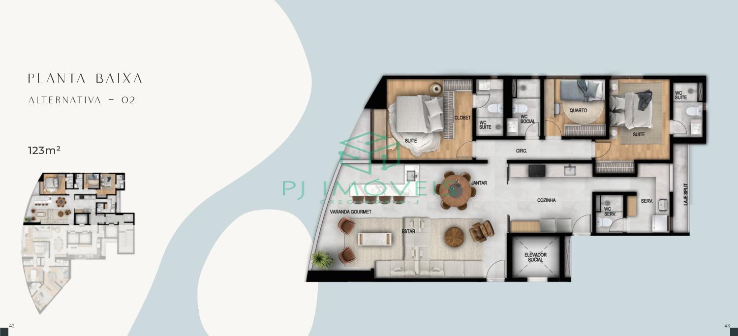 Apartamento, 4 quartos, 123 m² - Foto 17