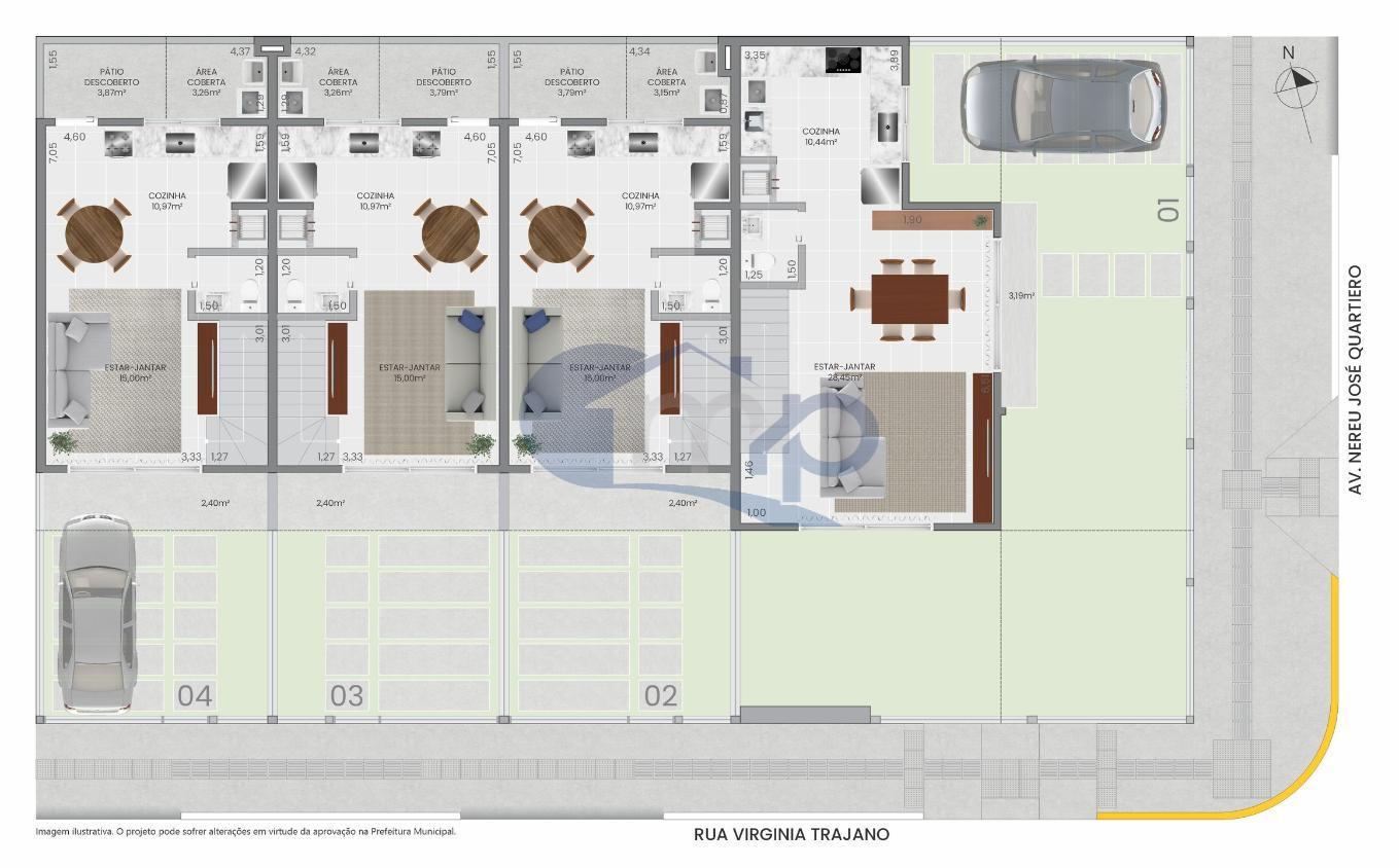 Sobrado à venda com 2 quartos, 98m² - Foto 6