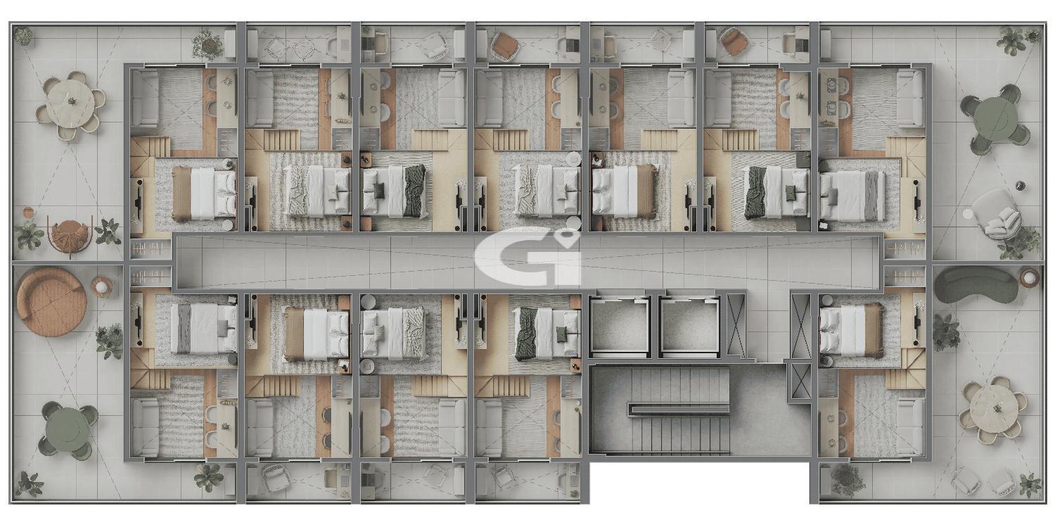 Apartamento, 1 quarto, 20 m² - Foto 12