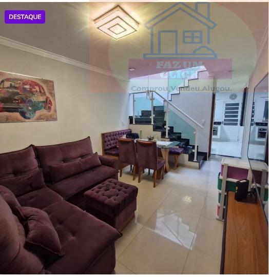 Sobrado à venda com 2 quartos, 90m² - Foto 1