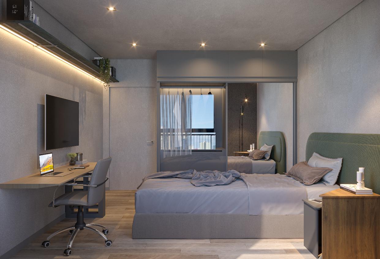 Apartamento, 2 quartos, 56 m² - Foto 6