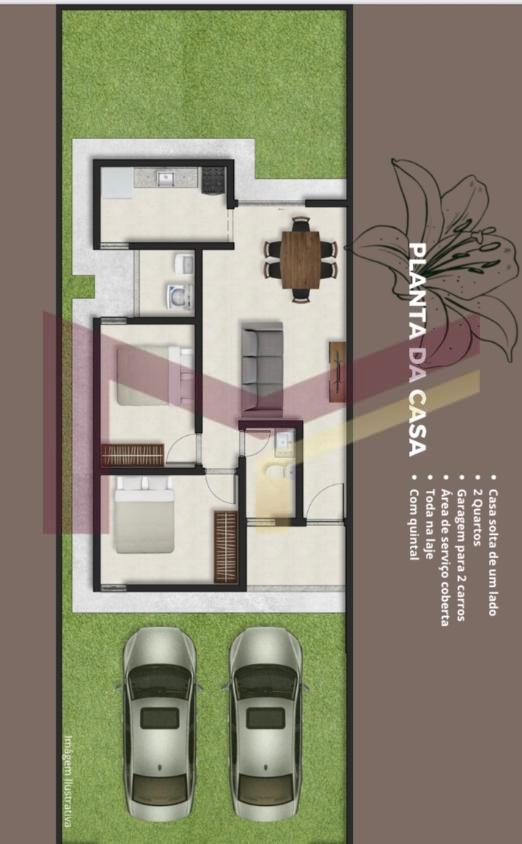 Casa, 2 quartos, 45 m² - Foto 13