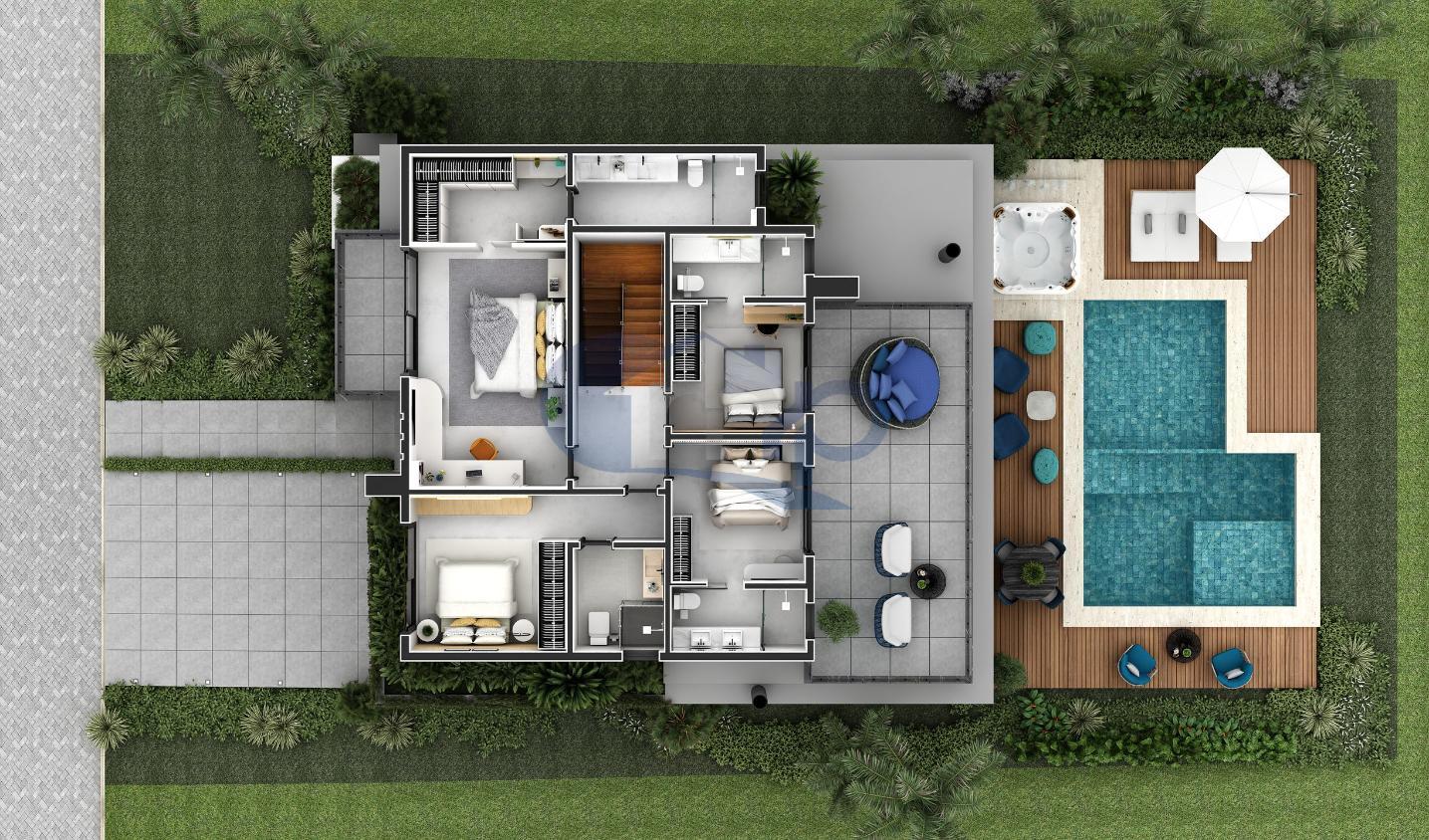 Casa de Condomínio à venda com 4 quartos, 324m² - Foto 5