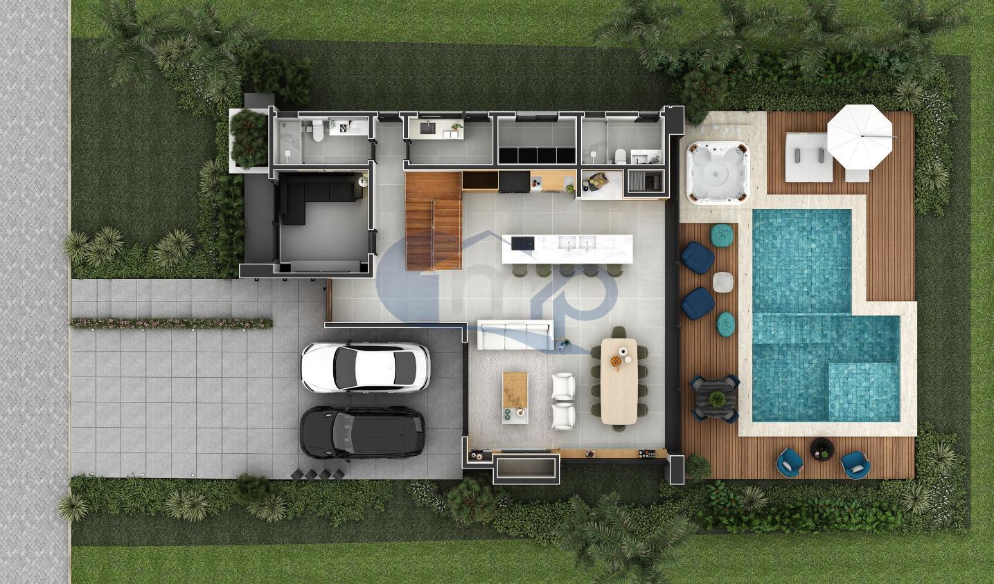 Casa de Condomínio à venda com 4 quartos, 324m² - Foto 6
