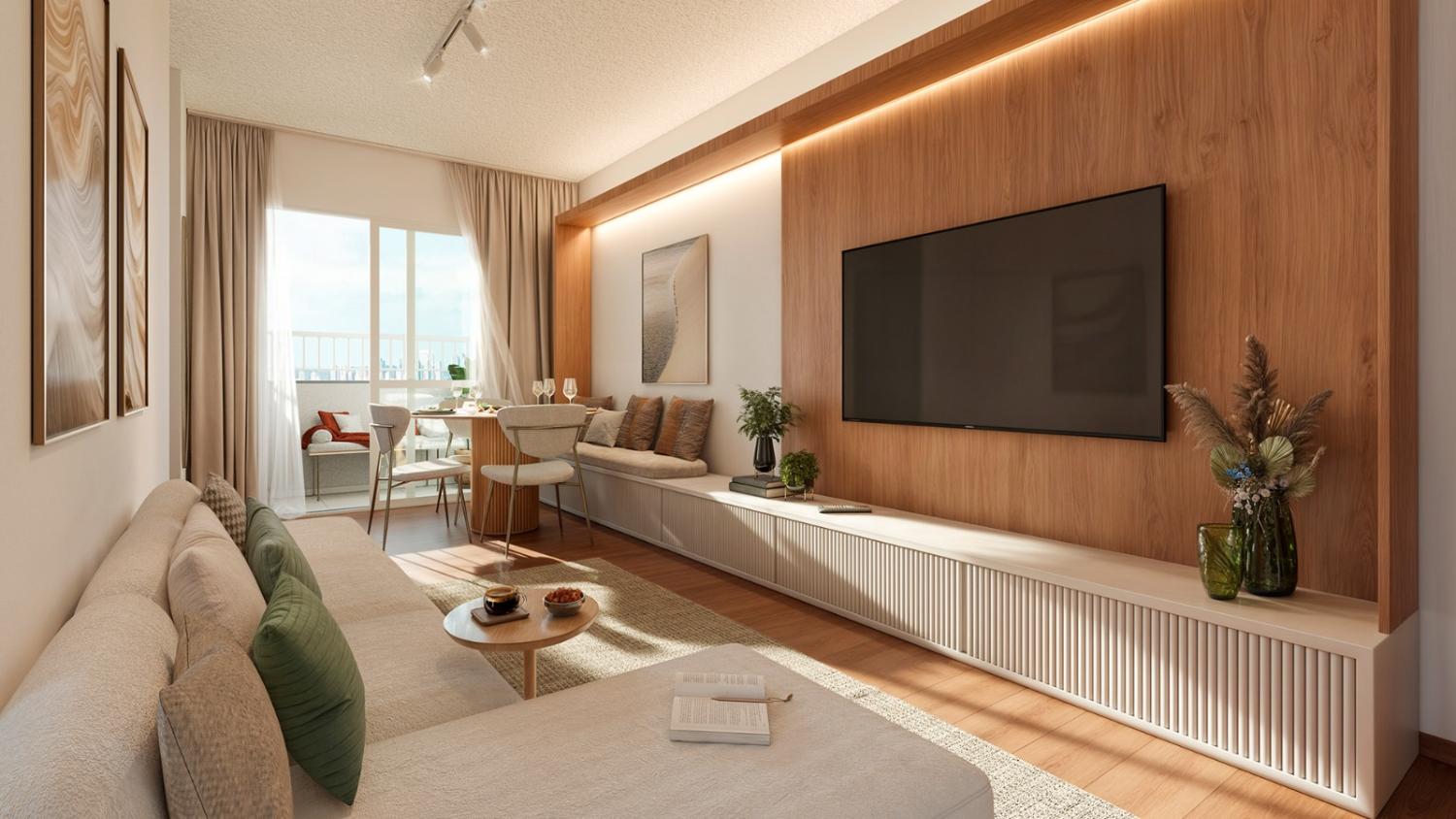 Apartamento, 2 quartos, 49 m² - Foto 2