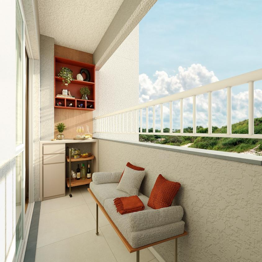Apartamento, 2 quartos, 49 m² - Foto 3