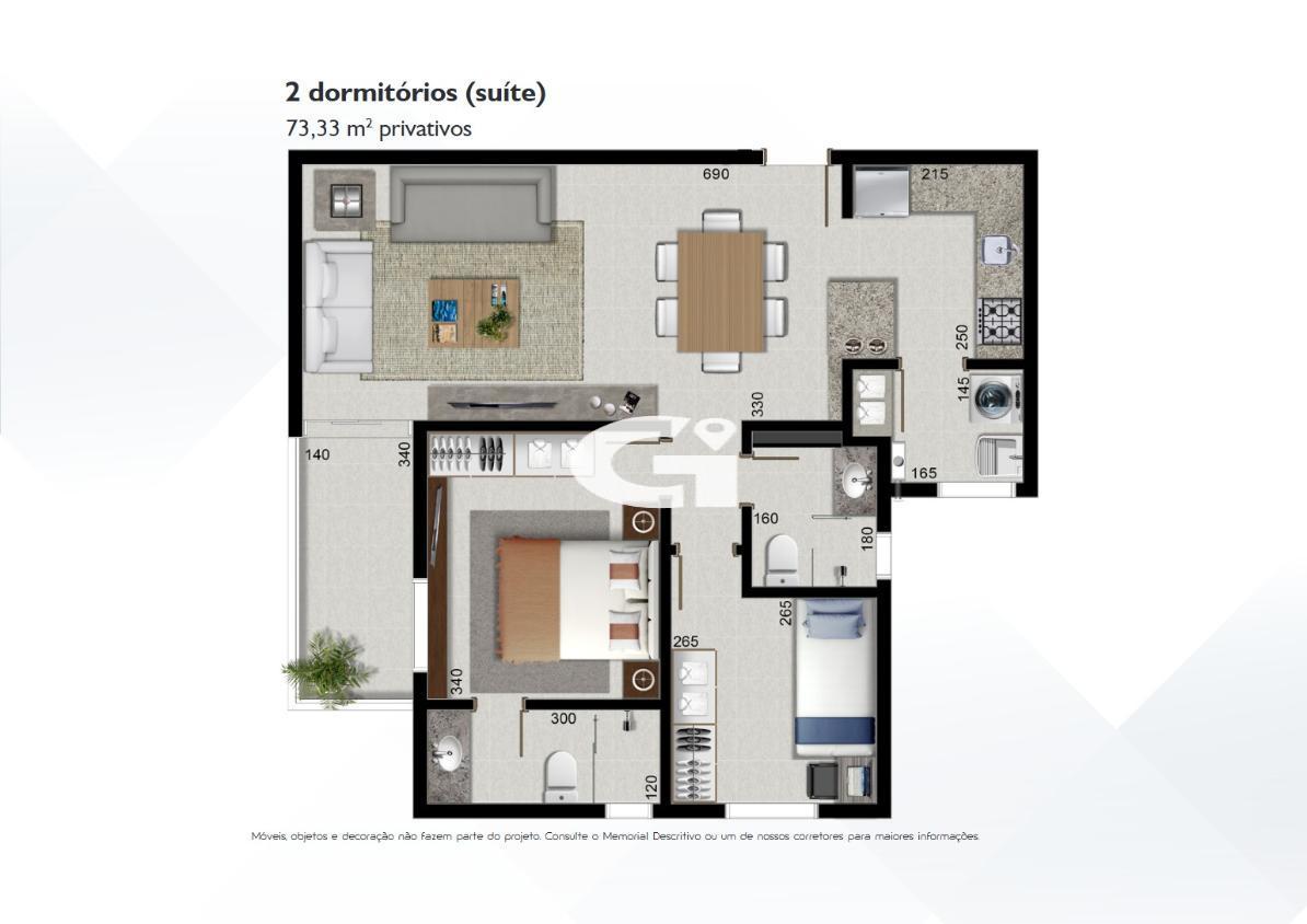 Apartamento, 2 quartos, 73 m² - Foto 24