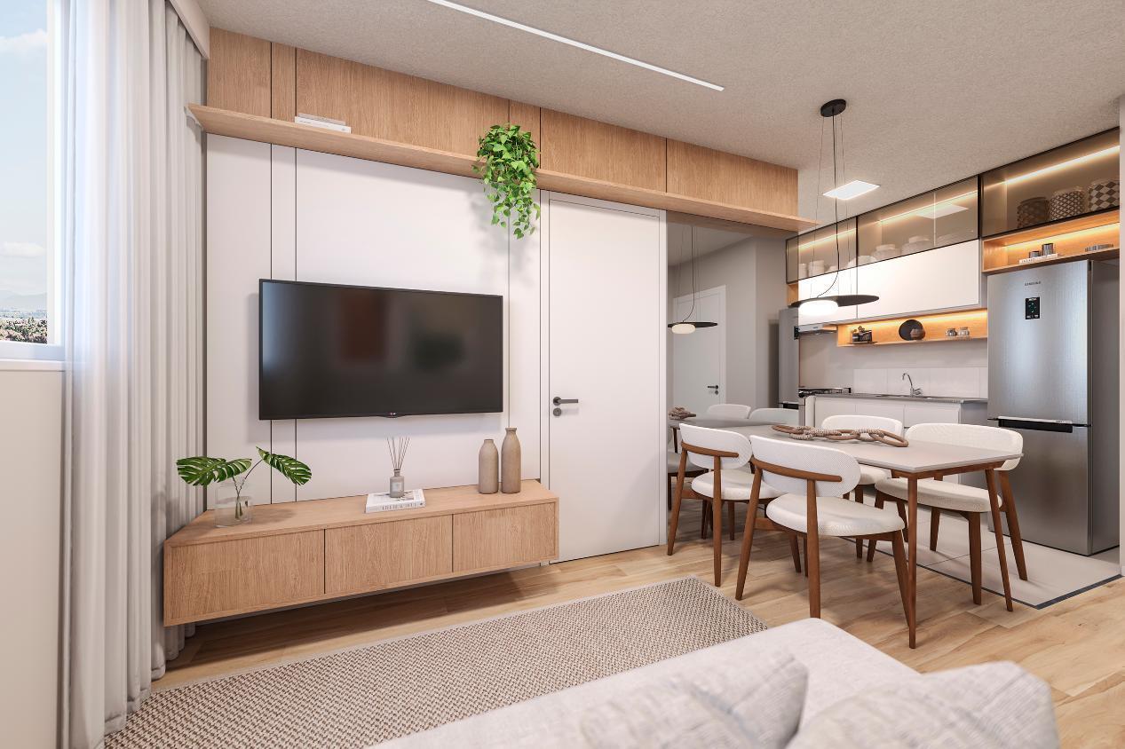 Apartamento, 2 quartos, 38 m² - Foto 1