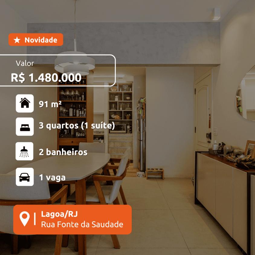 Apartamento à venda com 3 quartos, 91m² - Foto 1