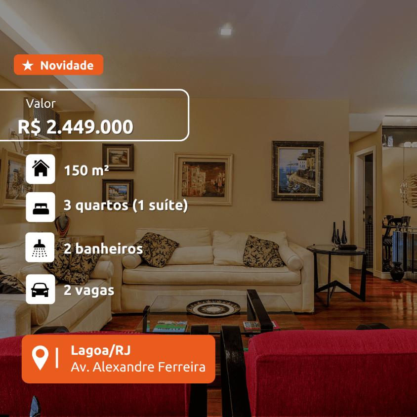 Apartamento à venda com 3 quartos, 150m² - Foto 1