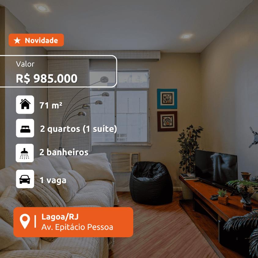 Apartamento à venda com 2 quartos, 71m² - Foto 1