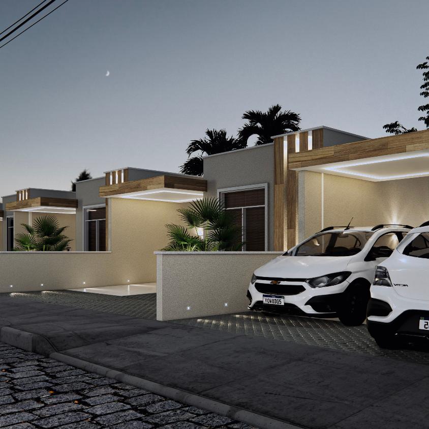 Casa de Condomínio, 2 quartos - Foto 1