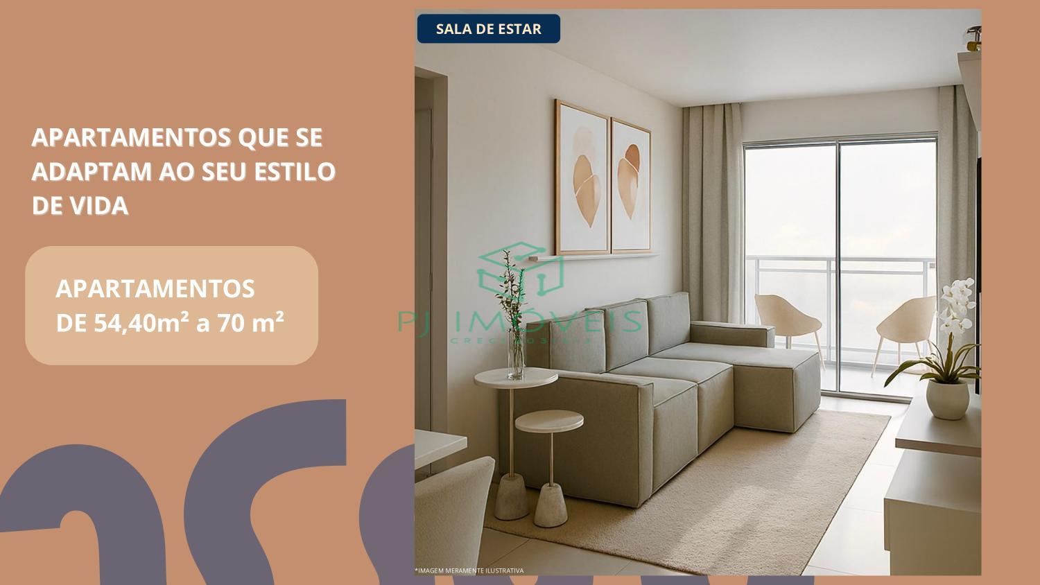 Apartamento, 2 quartos, 54 m² - Foto 3