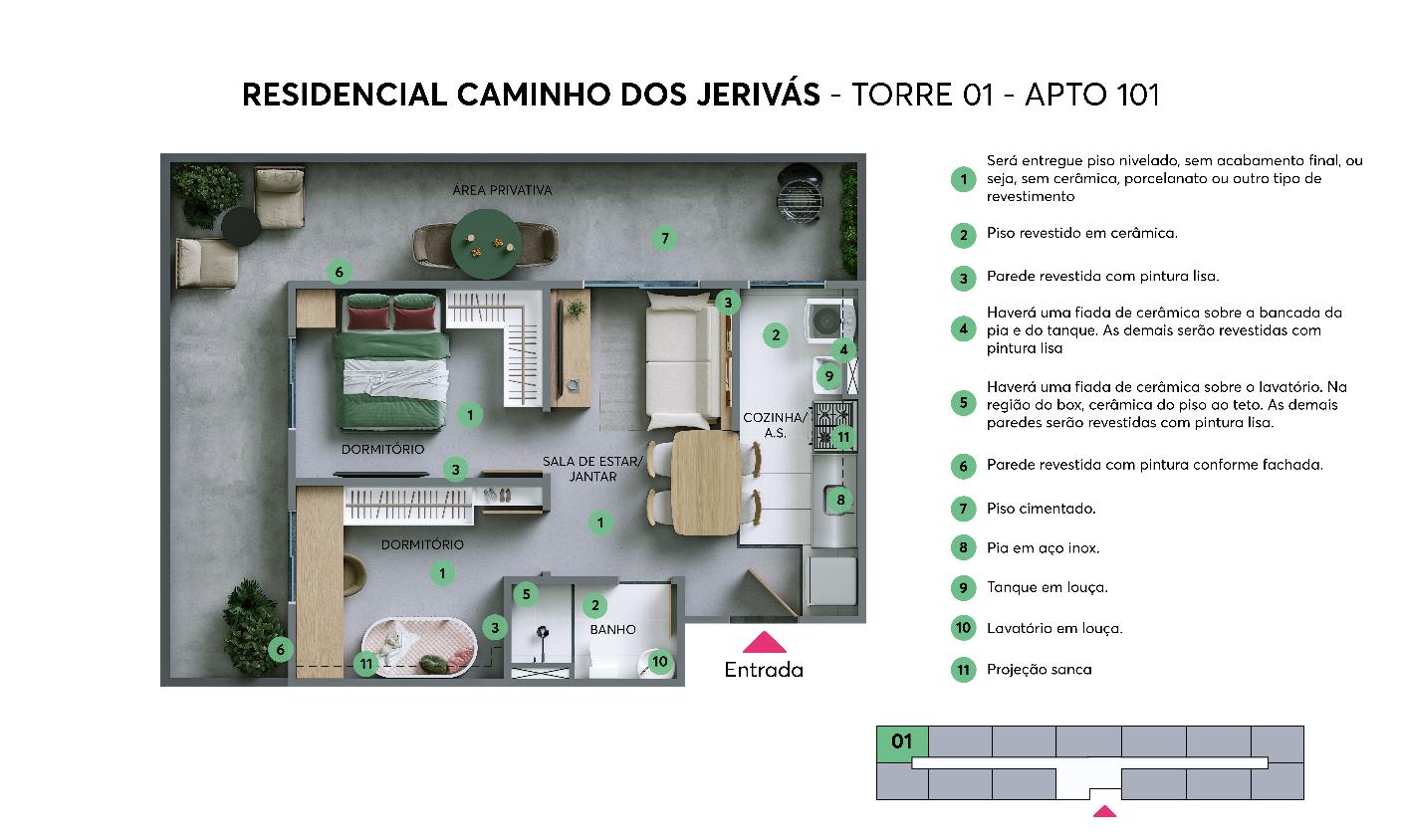 Apartamento, 2 quartos, 38 m² - Foto 13