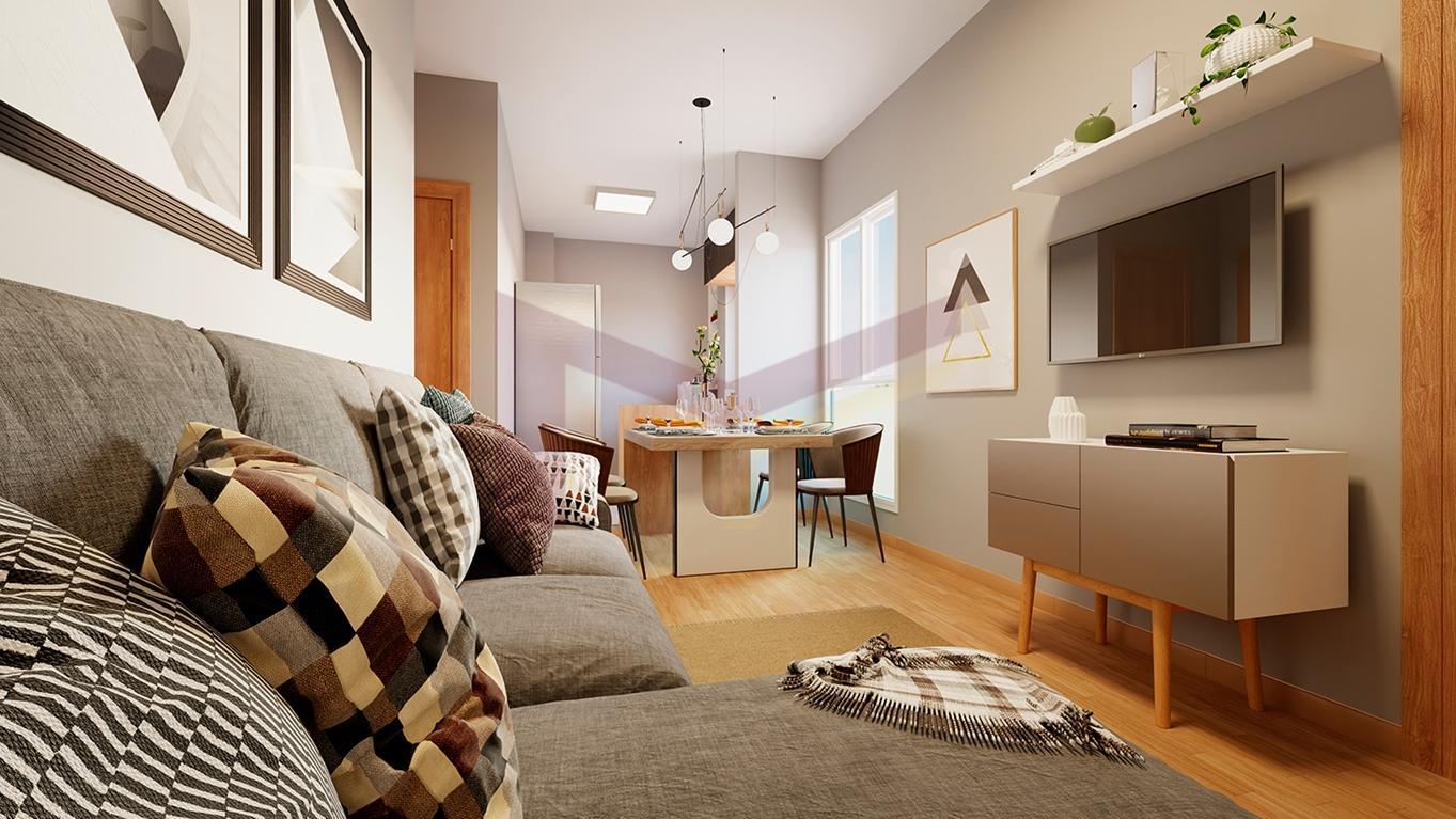 Apartamento, 2 quartos, 40 m² - Foto 3