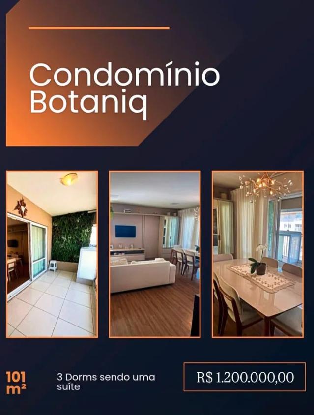 Apartamento, 3 quartos, 101 m² - Foto 1