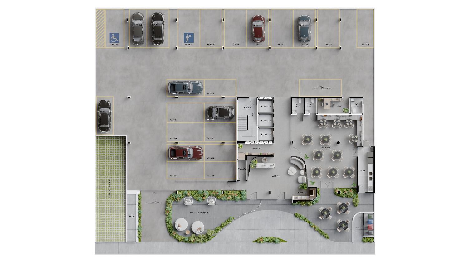 Flat/Apart Hotel, 1 quarto, 20 m² - Foto 27