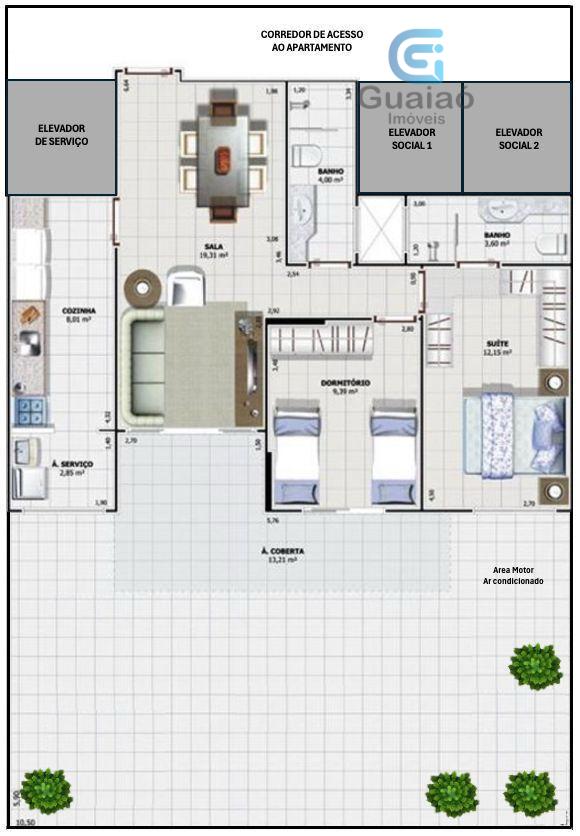 Apartamento, 2 quartos, 150 m² - Foto 16